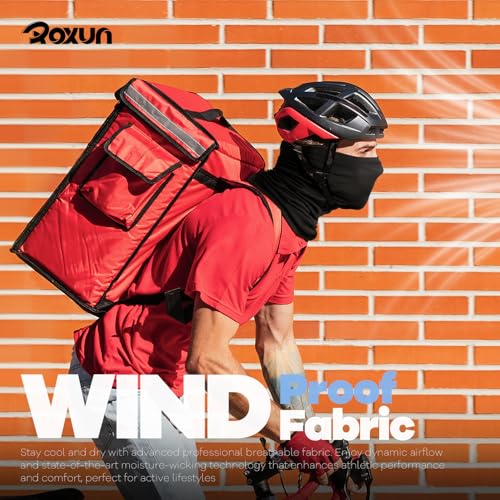 ROXUN Neck Gaiter, 4 Pack Summer Cooling Breathable Face Mask for