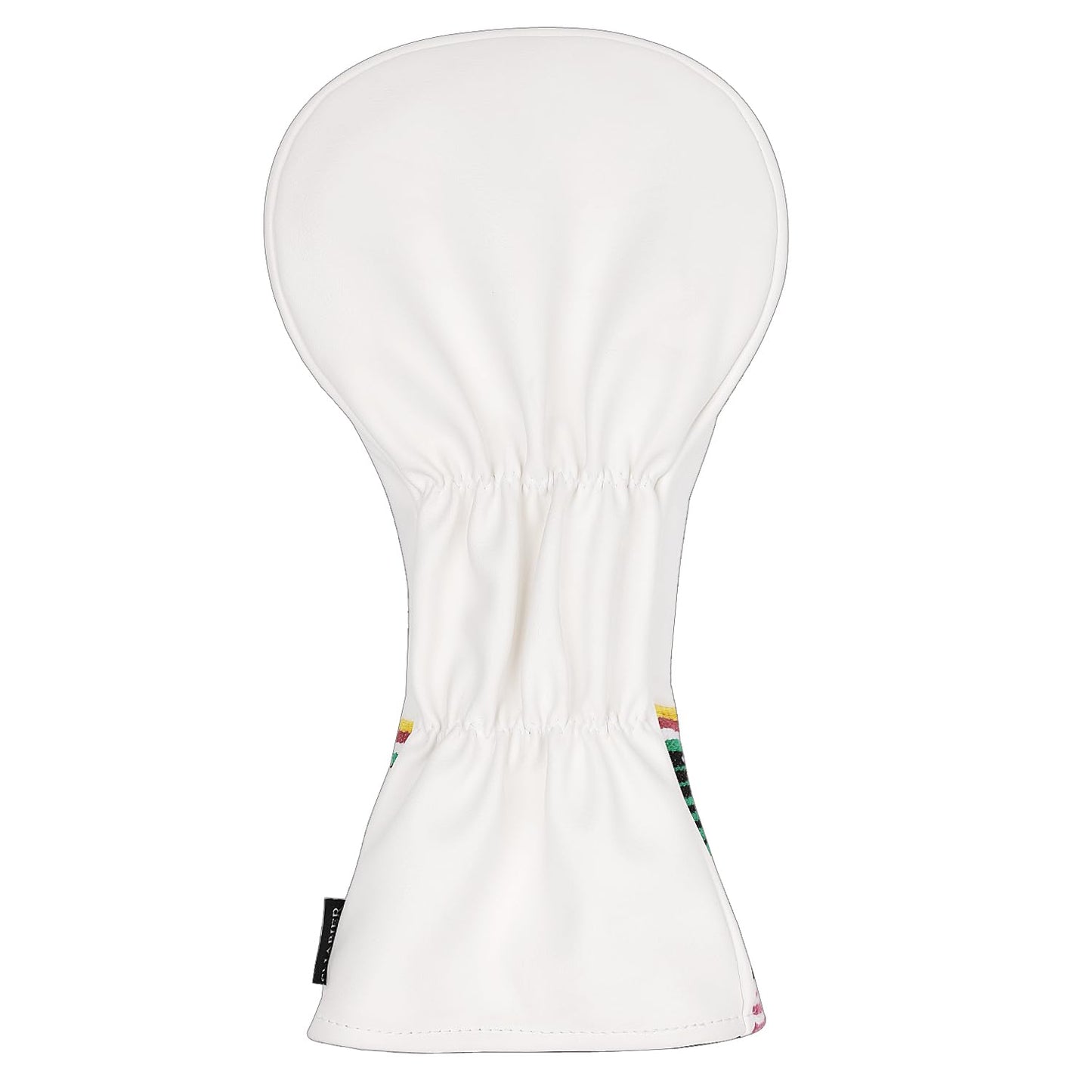 SHABIER White Golf Driver Headcover with Skull Design for Golf Driver Club