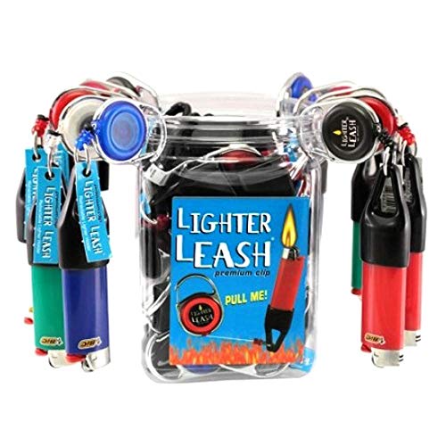 Premium Clip Lighter Leash - 3 Pack