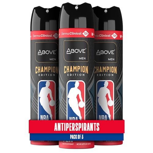 Antiperspirant Deodorant Spray for Men - 72H Sweat Protection - 3 Pack