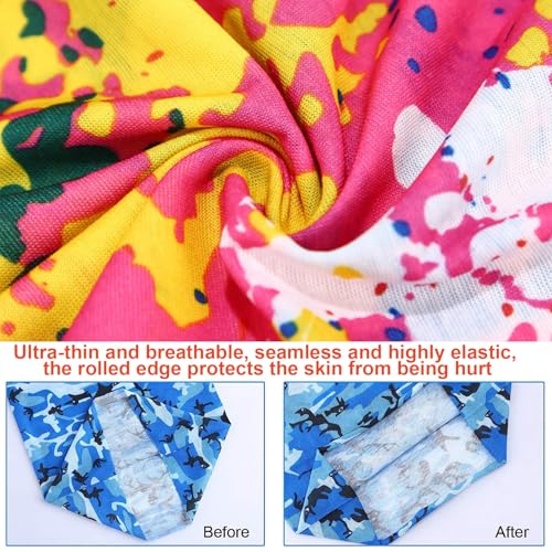 Neck Gaiter UV Face Mask - Earth Tones - Unisex Tube Scarf