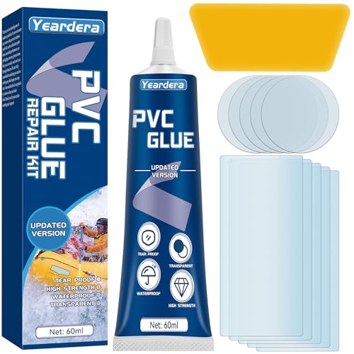 Air Mattress Repair Kit - Waterproof Vinyl Adhesive for Inflatables
