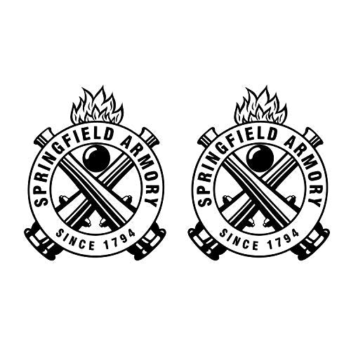 Premium Vinyl Gun Safe Stickers - 2 Pack for Toolbox & Walls