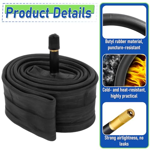 20 Inch Bicycle Inner Tubes - 2 Pack, 1.75-2.125 Width