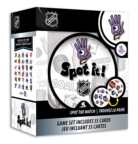 Spot It! NHL Card Game - Unisex-Teen - League Edition