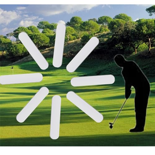 10-Piece Golf Weighted Lead Tape for Club Irons, Putters & Tennis Rackets