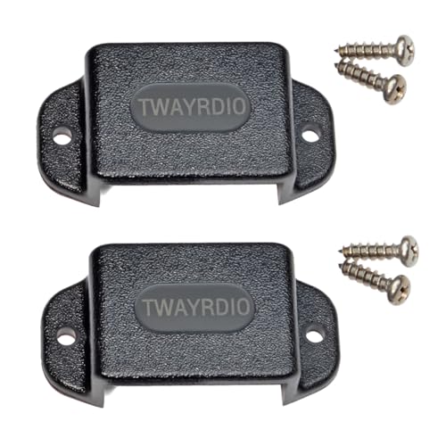 Black Dashboard Car Mount Holder for Handheld Radio Walkie Talkie 2 Pack