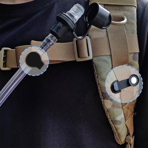 Magnetic Hydration Hose Clip - Durable Tube Clamp for Outdoor Use