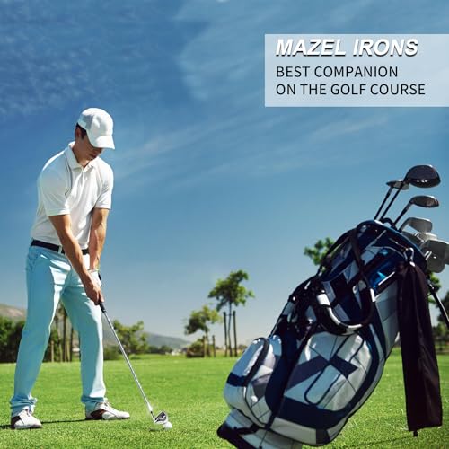 Right-Handed Golf Iron 4 - Stainless Steel, Stiff Shaft