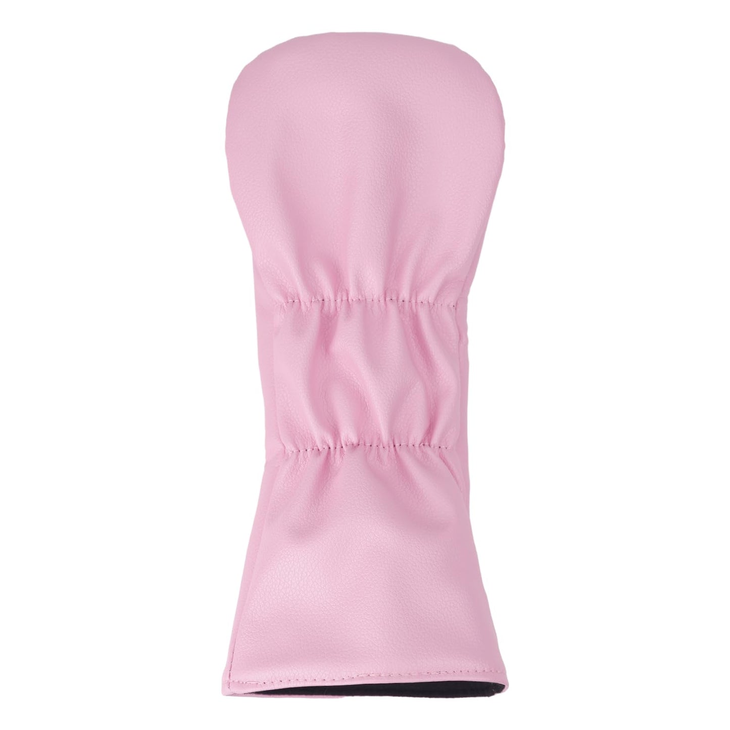 Andux 4Pack/Set PU Large Number Golf 460cc Driver Fairway Woods Hybrids Club Head Covers Pink