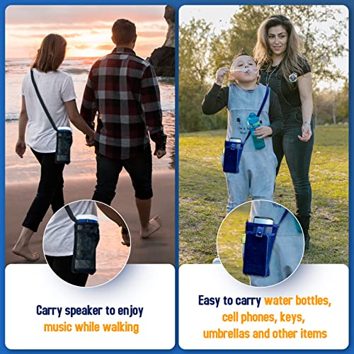Water Bottle Holder with Strap for Walking, Hiking