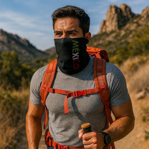 EVD-X 6 Pack Seamless Headband Neck Gaiter - Mexico III UV Face & Neck Shield, Unisex