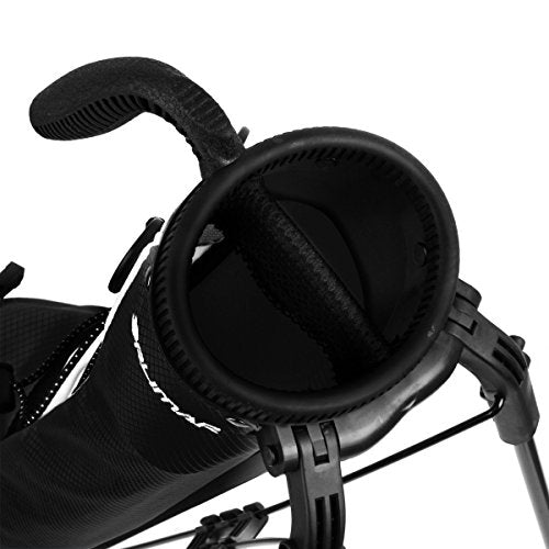 Lightweight Golf Stand Bag for Men & Women - Black, 1.95 lbs