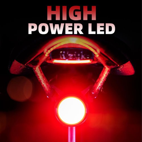 ENFITNIX The Nut Rear Bike Light,Touch Switch Ultra Bright LED Bicycle Lights, USB-C Rechargeable IPX6 Waterproof,Auto on/Off Bike Lights for Night Riding Cycling Safety Accessories.