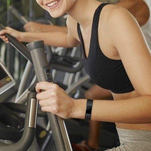 Fitbit Charge 2 Replacement Bands - Large Gray/Blue/Black 3-Pack