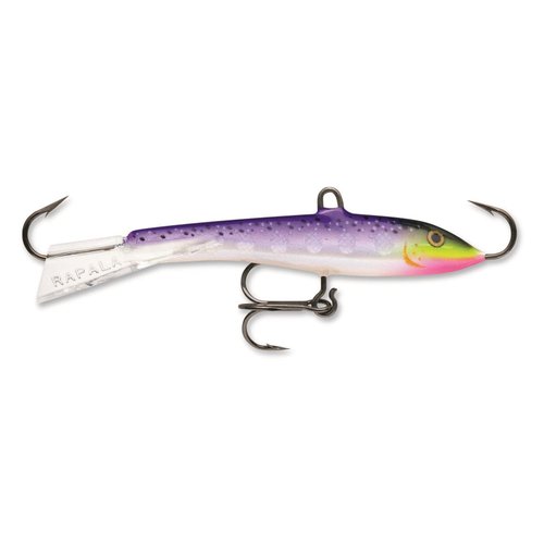Rapala Jigging Rap Hard Bait Lure, Freshwater. Size 07, 2 3/4" Length, Variable Depth, Purpledescent, Package of 1, W7PD