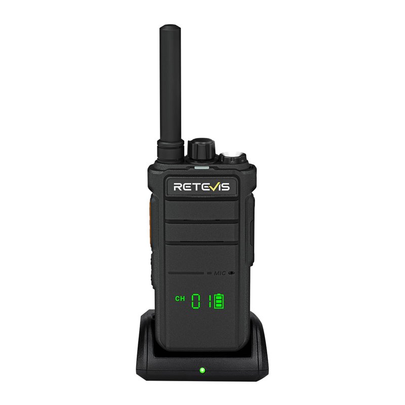 Retevis RB26H GMRS Radio Long Range,Professional Grade Two Way Radio,Hidden Display,Type-C,Built in NOAA Flashlight VOX,Easy to Pair,High Performance Walkie Talkie for Camping Road Trip (1 Pack)
