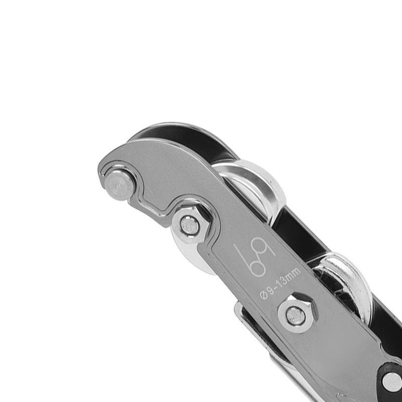 Topyond Hand Stop Descender, Professional Rock Climbing Descender & Ascender Set, Rappelling & Abseiling Device with Rope Stopper, Essential Climbing Gear for 9-13mm Rope, Belay Device