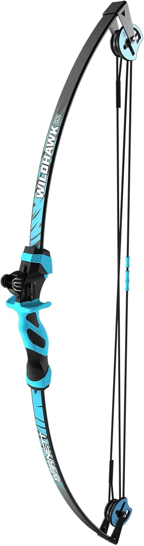 Barnett Wildhawk Compound Bow - Youth Bow for Ages 5+ | Includes 2 Arrows, Green Color