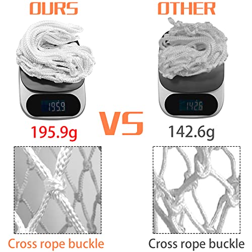 Basketball Net Replacement - Heavy Duty All Weather - 1Pc