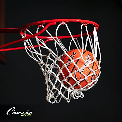 Rubber Basketball - Durable Indoor & Outdoor Game Ball, Size 6 - Pink