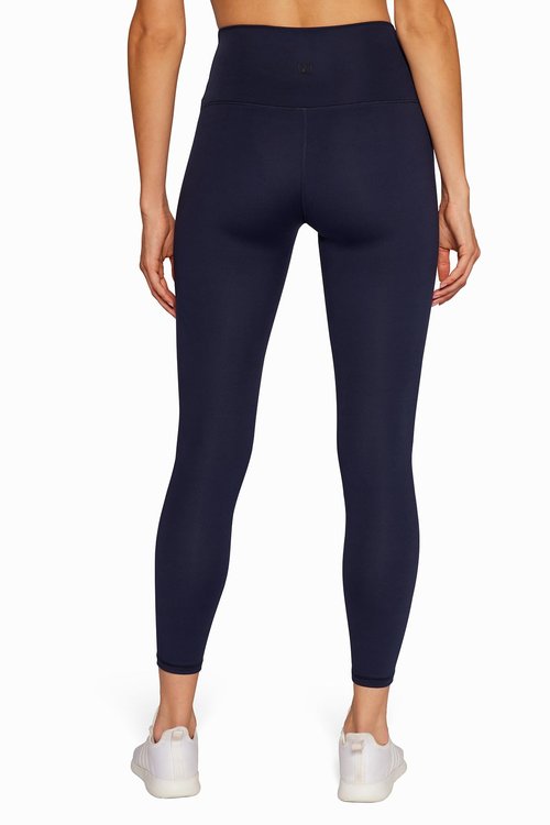 Zobha Women's Easy Contender Delux High Waist Ankle Legging, Peacoat, Large
