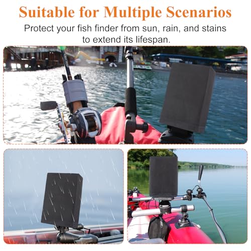 Fish Finder Cover for 3-4 Inch Devices - Waterproof Oxford Fabric