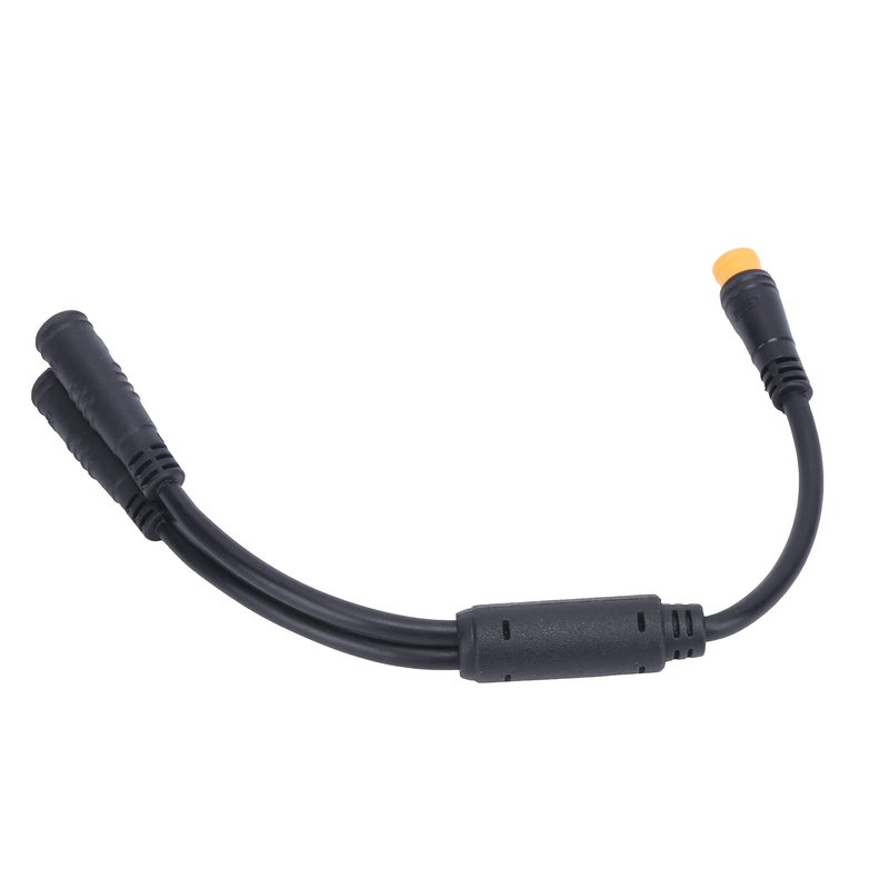 Alomejor Electric Scooter Y Splitter, High Current Capacity Compact Cable Adapter for Commuters Urban Travelers Riders