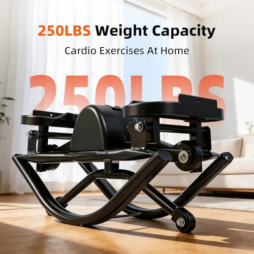 Portable Aerobic Stepper for Full Body Workouts - 250LBS Capacity