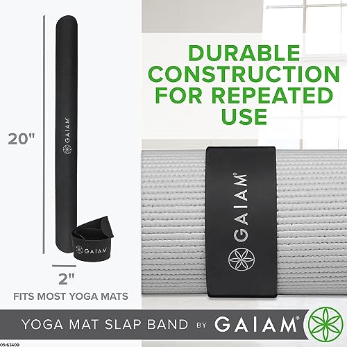 Yoga Mat Strap - Gaiam Slap Design, 1 EA