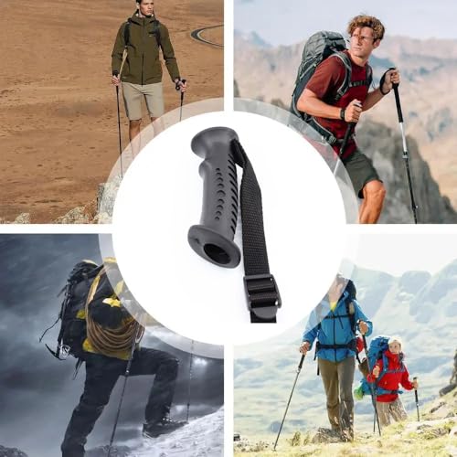 Trekking Pole Handle Grip Replacement Rubber Sleeves - 2 Pack