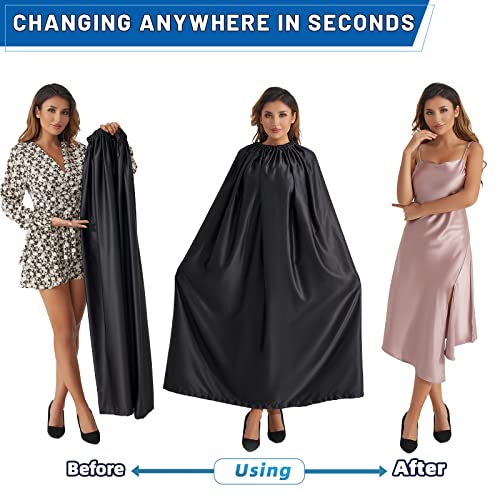 SMEKLYN Black Portable Changing Room Privacy Shelter 3.94ft Instant Outdoor Dressing Tent