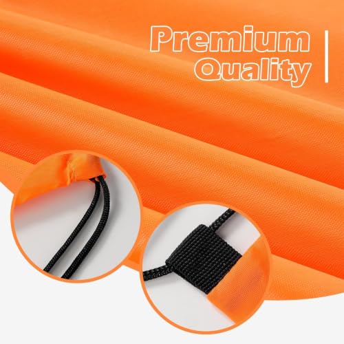 50 Pack Bulk Drawstring Backpacks in 10 Colors - 13.4x16 Inches for Events & Promotions