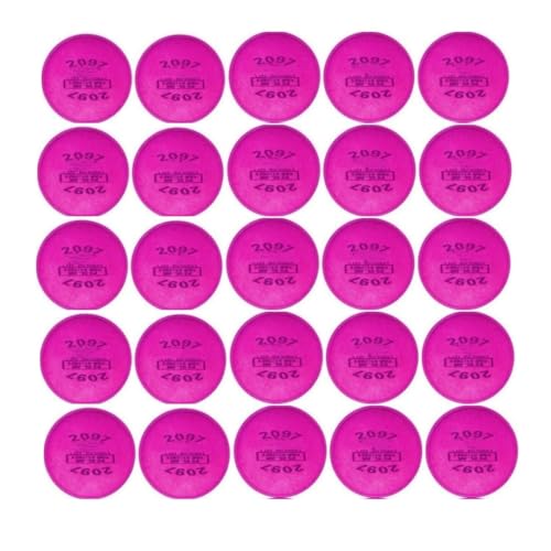 15 Pairs 2097 Filters for Respirator, BEAUKAU 2097 Filters with Activated Carbon Layer Filter for 6200, 6800, 6502 Respirator for Epoxy Resin, Asbestos (2097 Filter 30pcs)