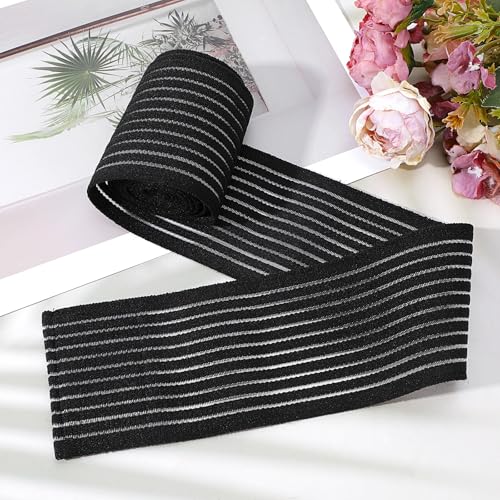 Chest Compression Band for Breast Support - Black 59-Inch
