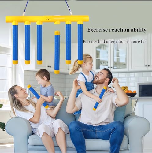 Reflex Drop Sticks Challenge Game - Hand-Eye Coordination Toy