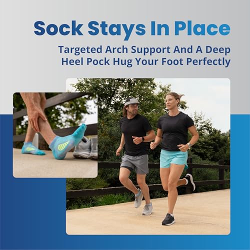 Balega Ultralight Performance Running Socks Large Grey/White - Men & Women