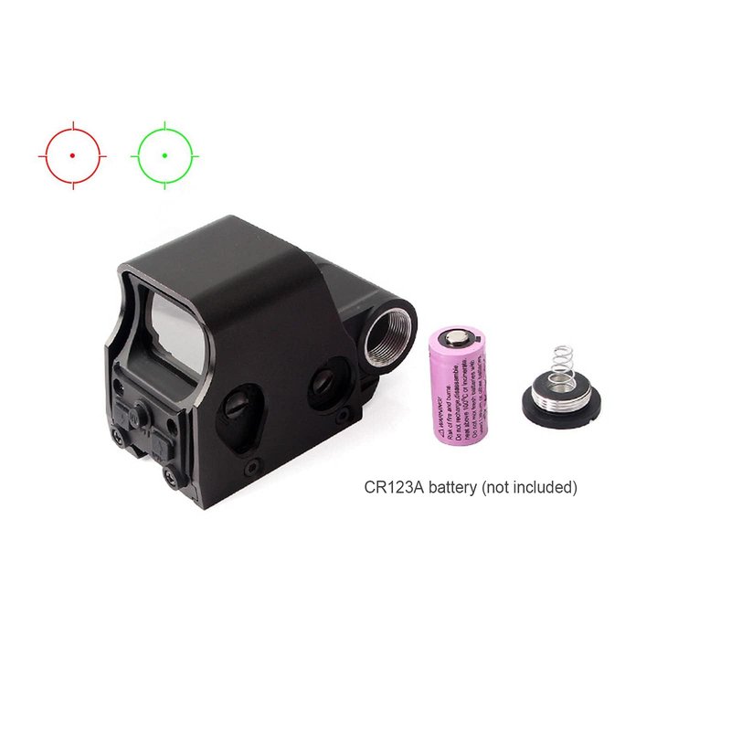 553 Holographic Sight,Red Dot Sight for Metal Green & Red Dot Sight Scope,Outdoor Tactical 20 mm Rail Mount
