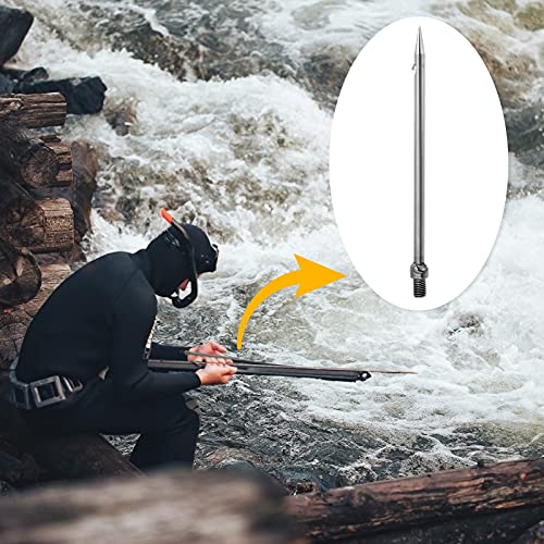 Stainless Steel Fishing Harpoon Spear - 1-Prong Barbed Gig