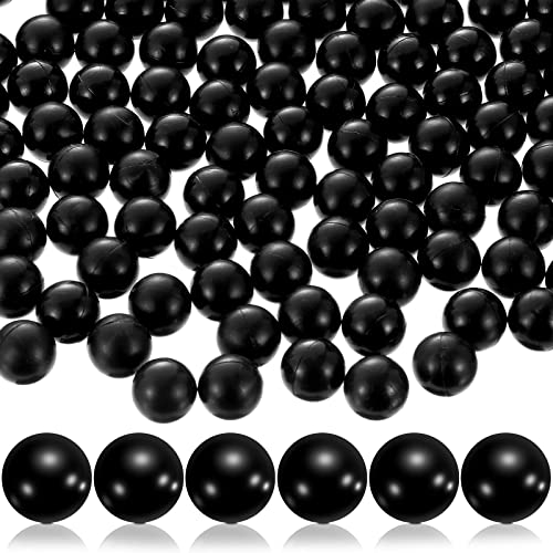 68 Caliber Nylon Projectiles - Reusable Paintballs, 150 Pack - Black