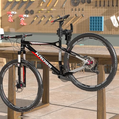 CHEPARK Bike Repair Stand Wall Mount & Bench Mount - Max 88lbs
