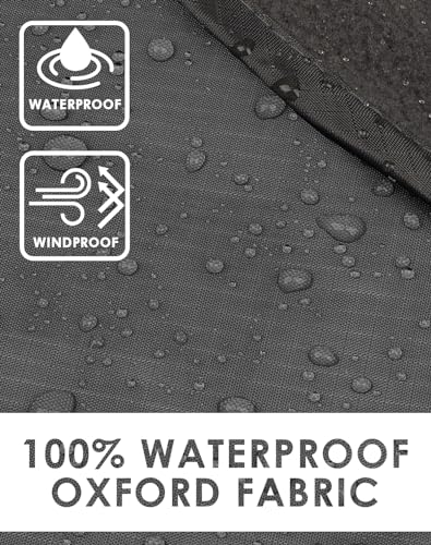 DUKUSEEK Black Waterproof Hooded Stadium Blanket - Large Outdoor Wearable Fleece for Camping Beach Sports