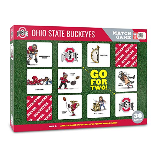 Ohio State Buckeyes Memory Match Game - Humorous Family Fun