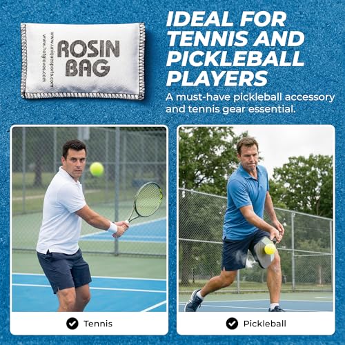 Rosin Bag for Tennis & Pickleball - Sweat Control Grip Powder