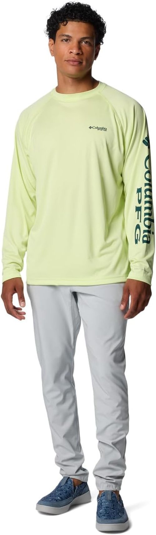 Columbia Men's PFG Terminal Tackle Long Sleeve Fishing Shirt - Lightweight & Quick-Dry