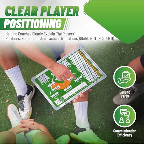 Baseball Lineup Board Magnets Set - 40 Pcs with Markers & Bag