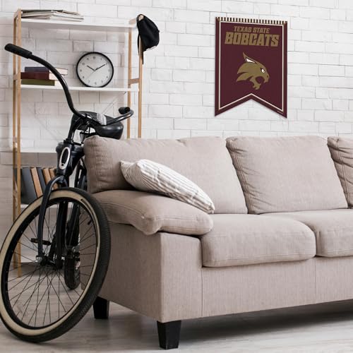 Texas State Bobcats Pennant - 18x24 Felt Banner