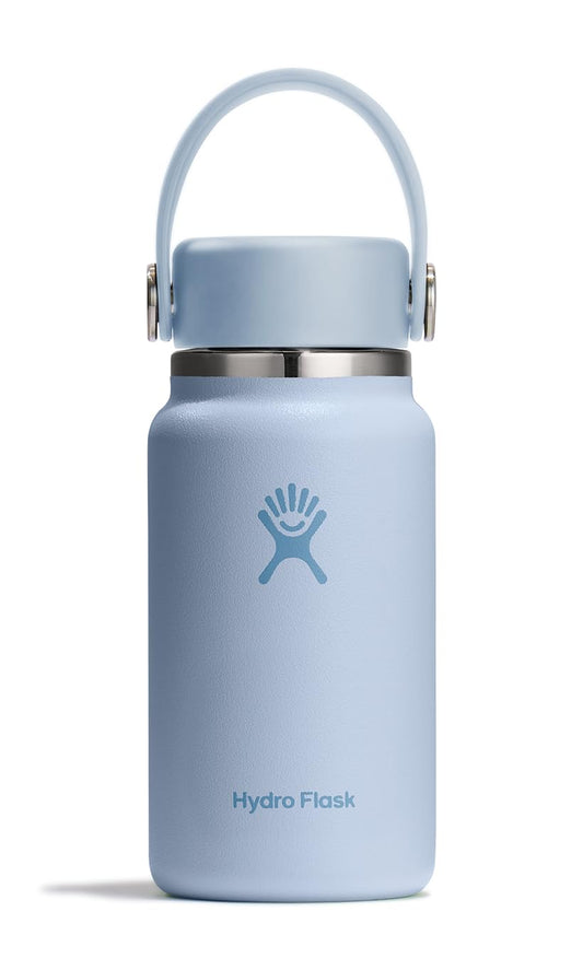 Hydro Flask Micro Bottle - Leak Proof Purse or Pocket Flask - Insulated Mini Water Bottle 6.7 Oz Surf