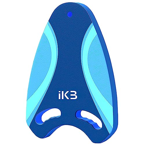 Ikanboo Nebulas Blue Swimming Kickboard for Kids & Adults, Pool Exercise Aid