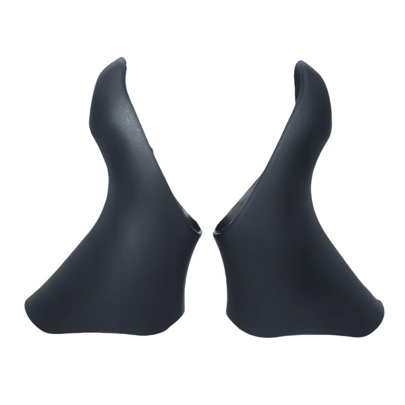JMFahrrad Bicycle Brake Lever Hoods Cover Compatible with Shi Mano ST-5600, ST-5601, ST-6600 Models Shift Protector Hoods,Silicone Rubber,Black,1 Pair